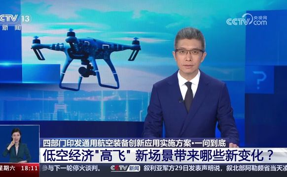 一问到底-低空经济“高飞”_新场景带来哪些新变化？